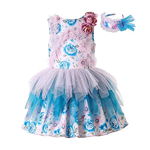 Ju petitpop Girl Vintage Summer Casual Boutique Fancy Dresses Teens Toddler Wedding Party Clothes Size 2 3 4 5 6 7 8 10